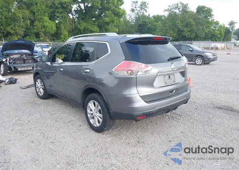 2016 Nissan Rogue Sv из США, поврежденный, VIN 5N1AT2MV4GC860887